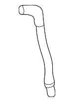 12553090 - Engine: PCV Tube for Cadillac: Escalade | Chevrolet: C1500, C2500, C3500, K1500 Pickup, K2500 Pickup, K3500 Pickup, Suburban C1500, Suburban C2500, Suburban K1500, Suburban K2500, Tahoe | GMC: C1500 Pickup, C2500 Pickup, C3500 Pickup, K1500 Pickup, K2500 Pickup, K3500 Pickup, Suburban C1500, Suburban C2500, Suburban K1500, Suburban K2500, Yukon Image