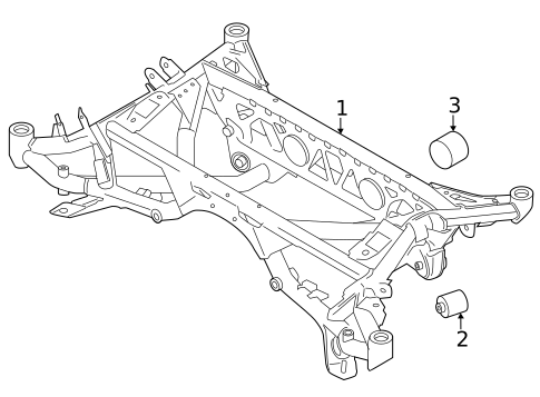 Suspension Mounting for 2025 BMW M4 #1