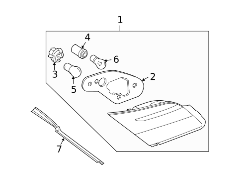 Tail Lamps for 2007 BMW 750Li #0