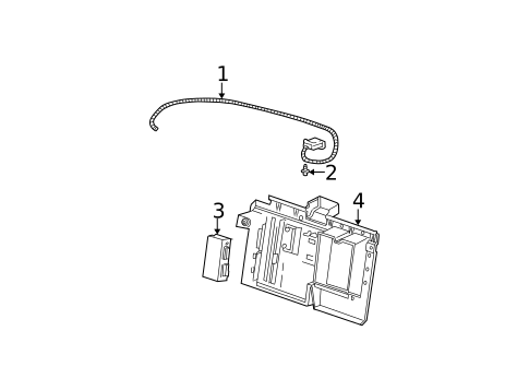 Electrical Components for 2004 Cadillac DeVille #4