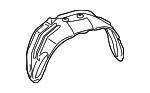 6563704060 - Body: Quarter Panel Splash Shield for Toyota Image