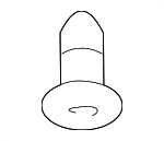 9046708186C3 - Body: Front Trim Clip for Toyota: Corolla, Crown, Mirai, Sequoia, Tacoma, Tundra Image