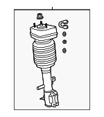 4854049475 - : Suspension Strut for Lexus: RX350 Image