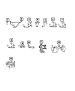68503399AA - Electrical: Wiring Bracket for Mopar Image