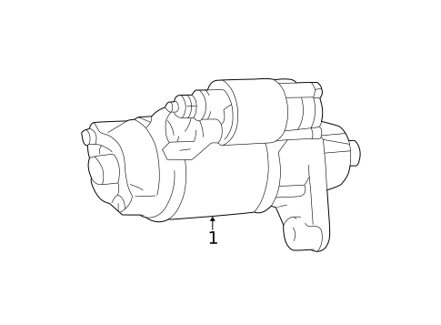 Starter & Related Components for 1999 Lexus RX300 #0
