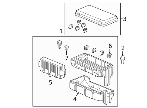 Electrical Components for 2011 Honda Odyssey #2