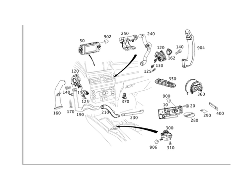 Radio, Operating and Display System for 2012 Mercedes-Benz GLK350 #0