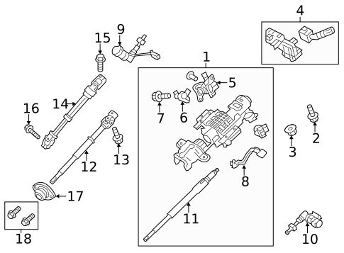 Manual Transmission Components for 2012 Ford F-150 #0