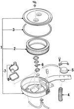 1654762S00 - : Filter Gasket for Nissan Image