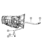 6104708AA - 68RFE; 6-Speed; Automatic Transmission: Hex Nut for Mopar Image