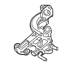 PX1P13870 - : Exhaust Gas Re-Circulation (Egr) Valve Spacer Plate for Mazda: CX-30, CX-50 Image