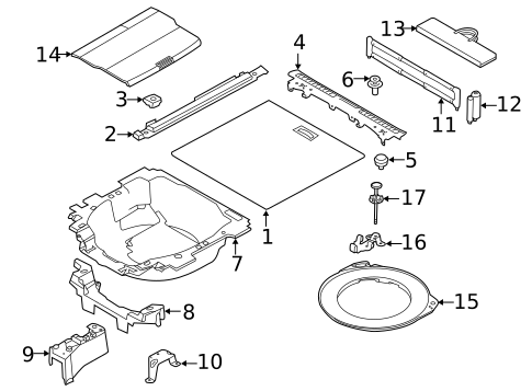 Interior Trim - Rear Body for 2022 Land Rover Range Rover Sport #0