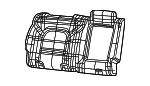 7UP30BD3AA - Body: Seat Back Cover for Ram: 1500 Image