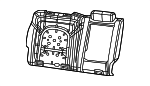 68564932AA - Body: Seat Back Pad for Ram: 1500 Image