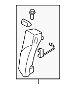 7155006250B0 - Body: Seat Back End for Toyota: Camry Image
