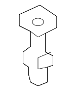 7193042020E1 - Body: Headrest Guide for Toyota: Camry, Corolla, Prius, Yaris Image