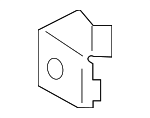 8T0831135D - Body: Door Hinge Bracket for Audi Image