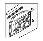 8V5831051D - Body: Door Shell for Audi Image