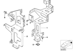 65128370924 - Audio, Navigation, Electronic Systems: Base Support System, Front for BMW Image