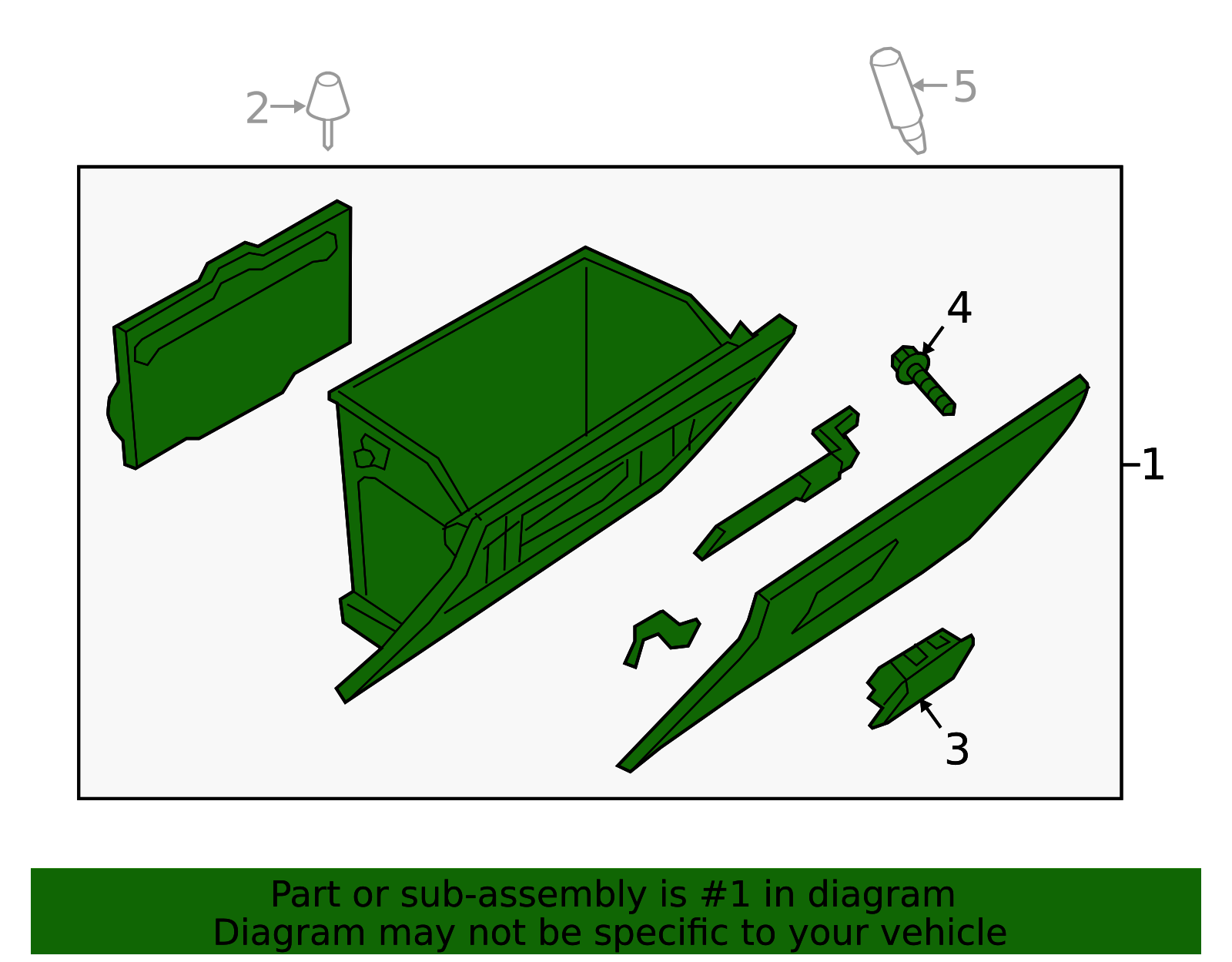 TK48-64-030A-02 - Glove Box Assembly 2016-2023 Mazda CX-9 | Mazda