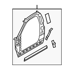 55372406AI - Body: Uniside for Dodge: Ram 1500, Ram 2500, Ram 3500 | Ram: 1500, 1500 Classic, 2500, 3500 Image