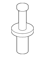 51111908077 - Body: Rocker Molding Rivet for BMW Image