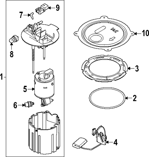 Fuel Pump for 2025 Genesis GV80 Coupe #0