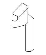 PAF315422 - Body: Lower Air Guide for Mazda: CX-30, MX-30 EV Image