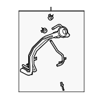 1710A440 - : Filler Neck for Mitsubishi: Outlander, Outlander Sport Image