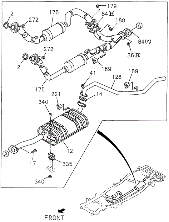 Exhaust Pipe for 1997 Acura SLX #0