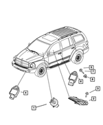 68040160AC - : Occupant Restraint Module for Mopar Image