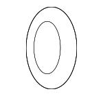 46185SHJA01 - Body: Booster Assembly O-Ring for Acura Image