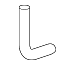 950053500810M - Body: Vacuum Hose for Acura Image