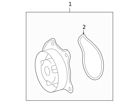 Water Pump for 2010 Toyota Corolla #0
