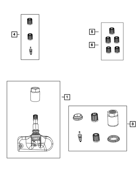 Tire Monitoring System for 2008 Dodge Charger #0