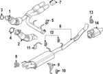 RL7Z5E212D - Exhaust: Catalytic Converter for Ford Image