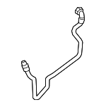 17128602649 - Cooling System: Upper Hose for BMW: 530i, 540i, 540i xDrive, 640i xDrive Gran Turismo, 740i, 740i xDrive Image