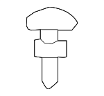 6786830030 - Body: Door Weather-strip Retainer for Toyota: Avalon, Camry, Corolla, GR Corolla, Mirai, MR2 Spyder, Prius, Prius AWD-e, Prius Prime Image