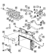 6508393AA - Cooling: Bolt for Mopar Image