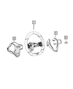 5NP57HL1AA - Steering: Steering Wheel for Mopar Image