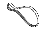 P2903137A - Cooling System: Serpentine Belt for Audi: A8 Quattro, RS Q8, RS6 Avant, RS7 Sportback, S8 Image