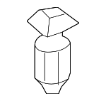 99950748440 - Body: Sill Trim Grommet for Porsche: 911, Cayman Image