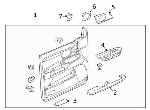 Mirrors for 2006 Isuzu Ascender #0