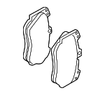 4E0698151G - Brakes: Brake Pads for Audi: R8, RS5 Image