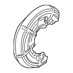 8T0615311B - : Splash Shield for Audi: RS5 Image