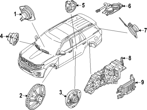 Antenna & Radio for 2025 Ford Expedition #0