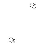 572532B000 - Cooling System: Power Steering Cooler Rubber Mount for Hyundai Image