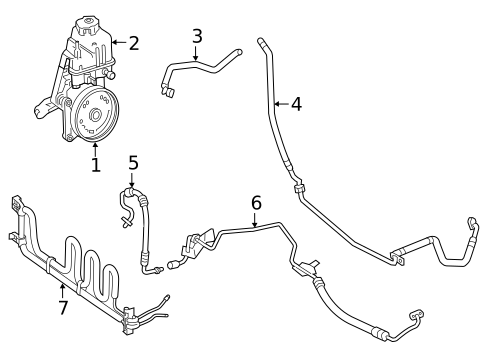 Pump & Hoses for 2019 Mercedes-Benz SLC43 AMG #0