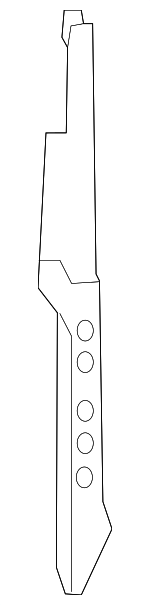 5321711011 - Body: Lock Support for Lexus: LC500, LC500h Image