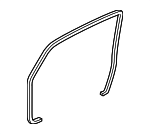72355SCVA01ZA - Body: Weather-strip On Body for Honda: Element Image